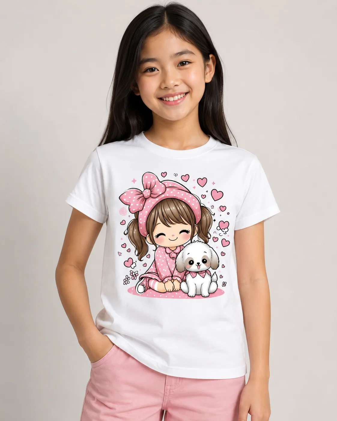 Blusa Infantil Dulce Amistad